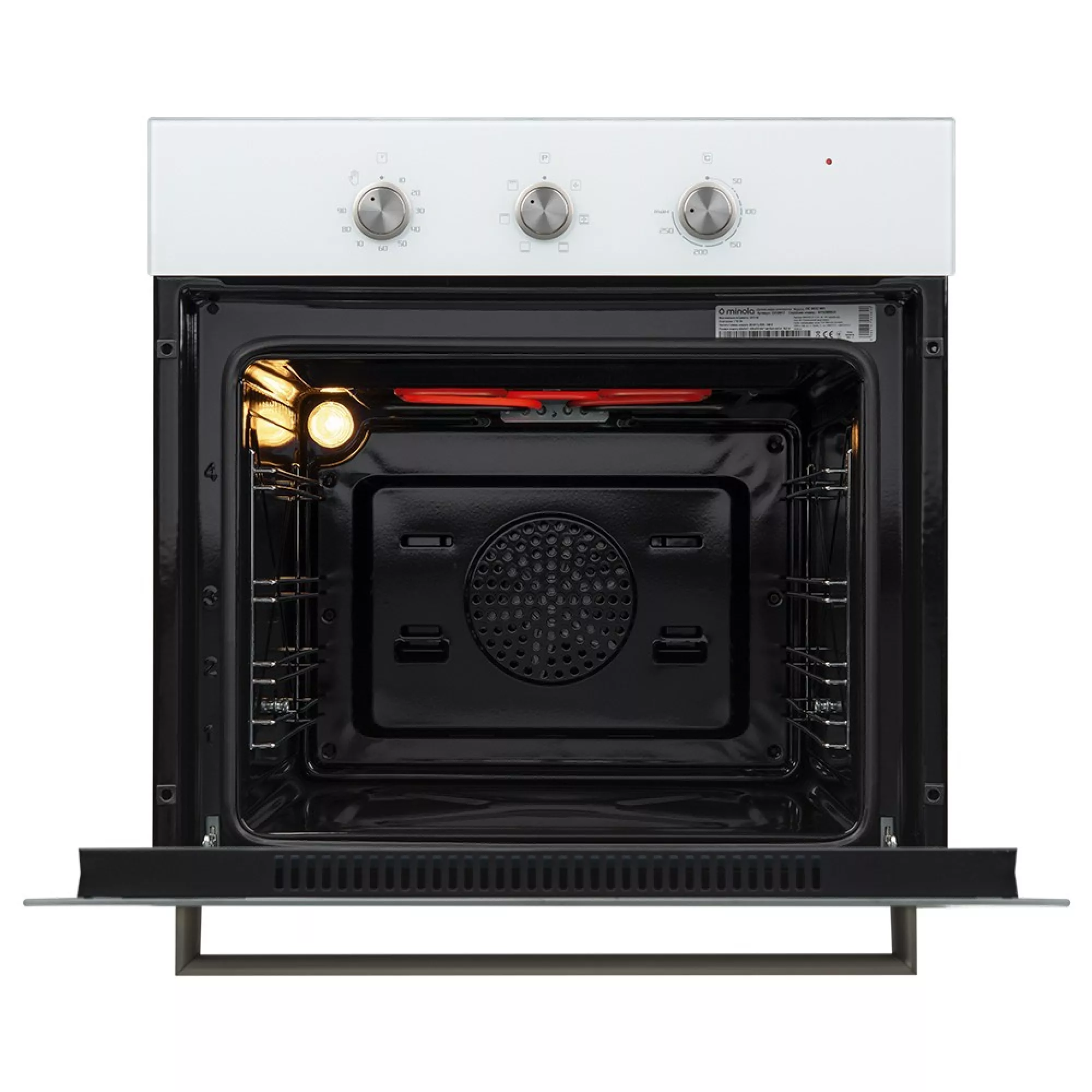 Духовка MINOLA OE 6632 WH - фото 9