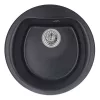 Мойка кухонная гранитная MINOLA MRG 1045-50 Черный - № 1