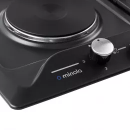 Поверхня газо-електрична 2 + 2 MINOLA MKM 62024 BL