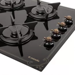 Поверхня газова на склі MINOLA MGG 61764 BL RUSTIC