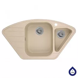 Мийка кухонна гранітна MINOLA MTG 5180-89 Пісок