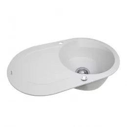 Мийка кухонна гранітна  PERFELLI ORVIETTO OGO 114-78 WHITE