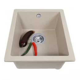 Мийка кухонна гранітна  PERFELLI ESTO PGE 10-38 SAND