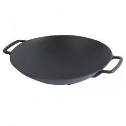 Чавунна сковорода WOK  PERFELLI 5656 35 см.
