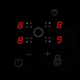 Поверхня склокерамічна PERFELLI design HVC 6110 BL