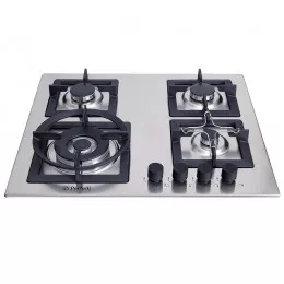 Поверхня газова на металі PERFELLI design HGM 6440 INOX SLIM LINE