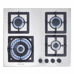 Поверхня газова на металі PERFELLI design HGM 6440 INOX SLIM LINE