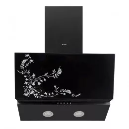 Витяжка декоративна похила PERFELLI D 611 BL Fleur