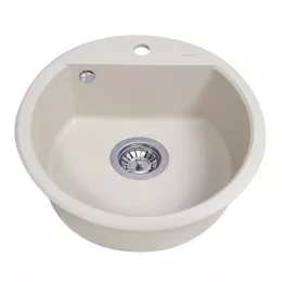 Мойка кухонная гранитная PERFELLI ALVA RGA 104-49 LIGHT BEIGE