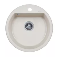 Мойка кухонная гранитная Perfelli ALVA RGA 104-49 LIGHT BEIGE