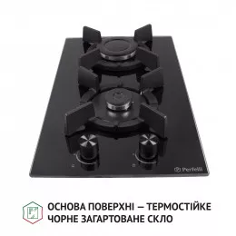 Поверхня газова Domino на склі PERFELLI HGG 31487 BL