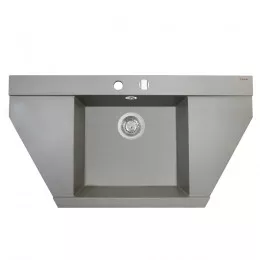 Мийка кухонна гранітна  Perfelli MAJESTIC TGM 1251-96 GREY METALLIC
