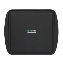 Чавунна сковорода гриль PERFELLI 5681 25х26 см.