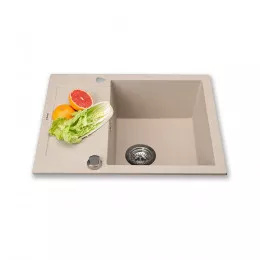 Мийка кухонна гранітна  PERFELLI LINEA PGL 134-60 SAND