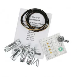 Поверхня газова на склі PERFELLI HGG 61124 WH