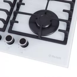Поверхня газова на склі PERFELLI HGG 61023 WH