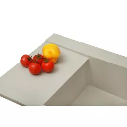 Мийка кухонна гранітна  PERFELLI ETERNO PGE 125-96 LIGHT BEIGE