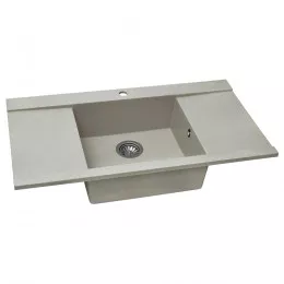 Мийка кухонна гранітна  PERFELLI ETERNO PGE 125-96 SAND