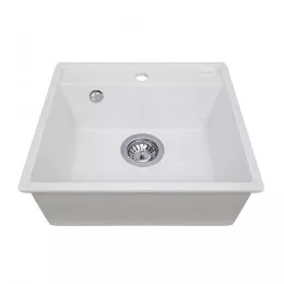 Мийка кухонна гранітна  PERFELLI ESOTTO PGE 10-50 WHITE
