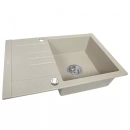 Мийка кухонна гранітна  PERFELLI TINO PGT 134-66 SAND