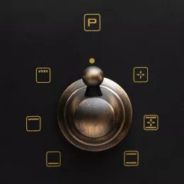 Духовка PERFELLI BOE 6610 BL RETRO