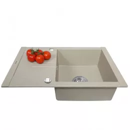 Мийка кухонна гранітна  PERFELLI TINO PGT 134-66 SAND
