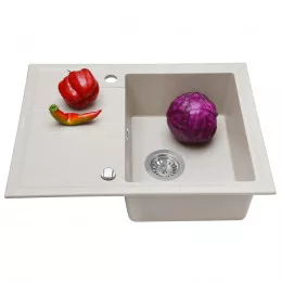 Мийка кухонна гранітна  PERFELLI TINO PGT 134-66 SAND