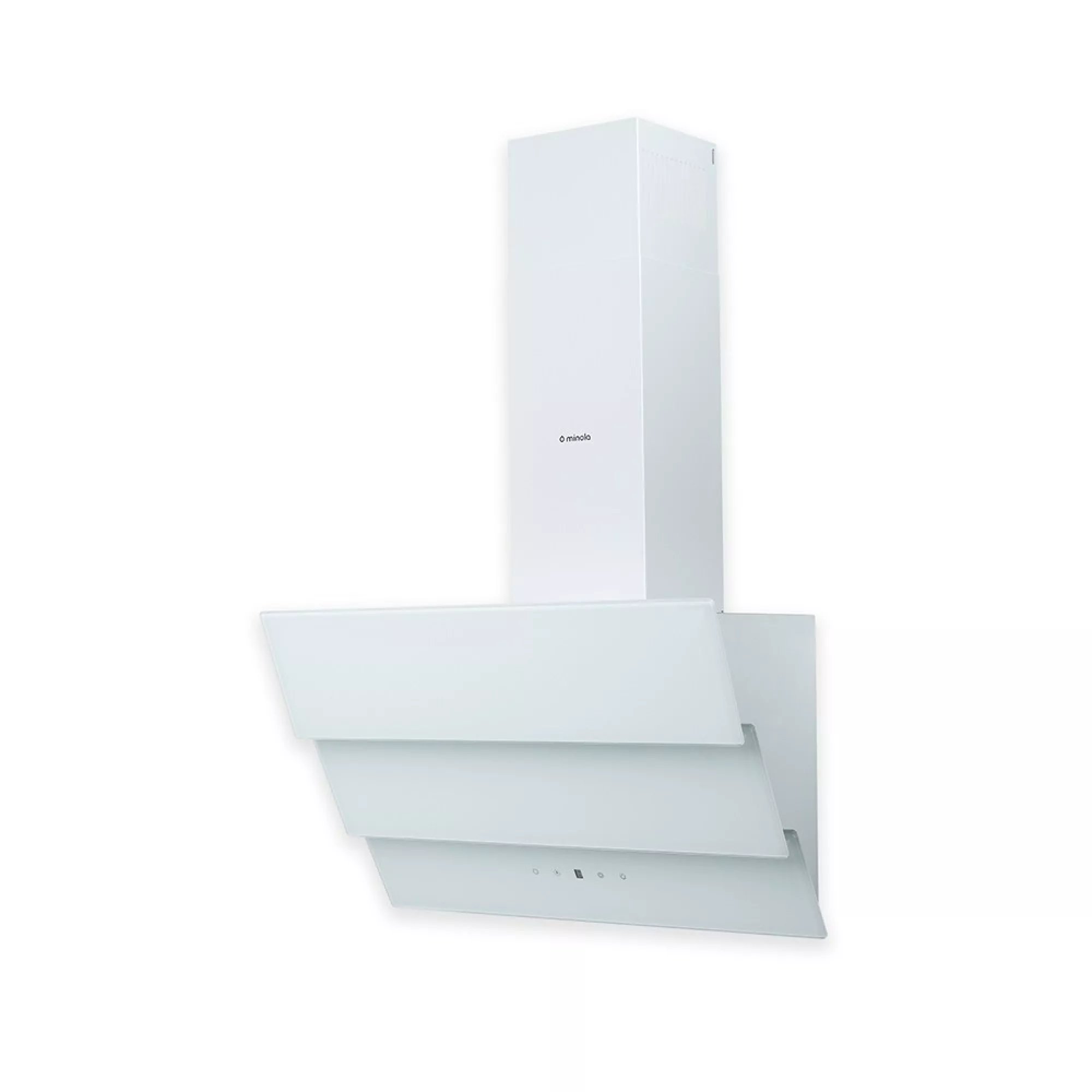 Вытяжка декоративная наклонная MINOLA HVS 6682 WH 1000 LED - фото 2