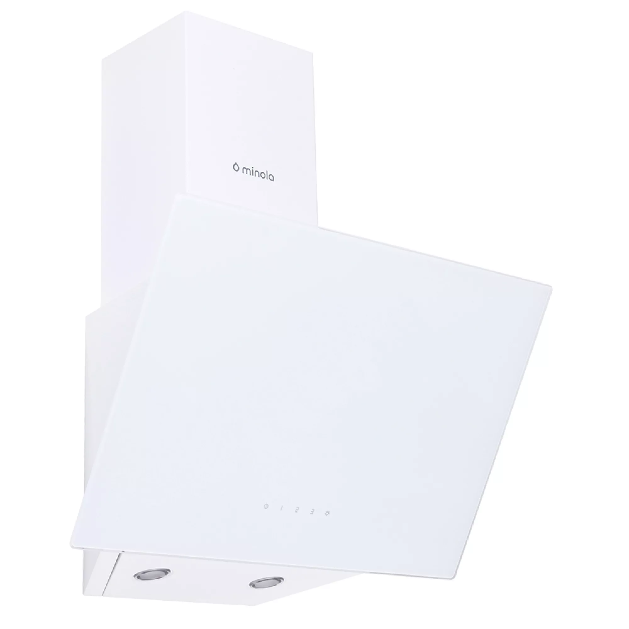 Вытяжка декоративная наклонная MINOLA HVS 5242 WH 700 LED (Цвет Белый) - фото 2 Вытяжка декоративная наклонная MINOLA HVS 5242 WH 700 LED - фото 2