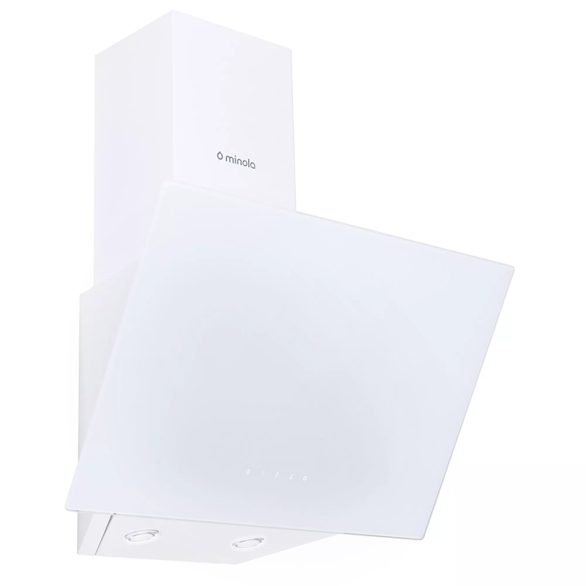 Вытяжка декоративная наклонная MINOLA HVS 5242 WH 700 LED (Цвет Белый) - фото 3 Вытяжка декоративная наклонная MINOLA HVS 5242 WH 700 LED - фото 3