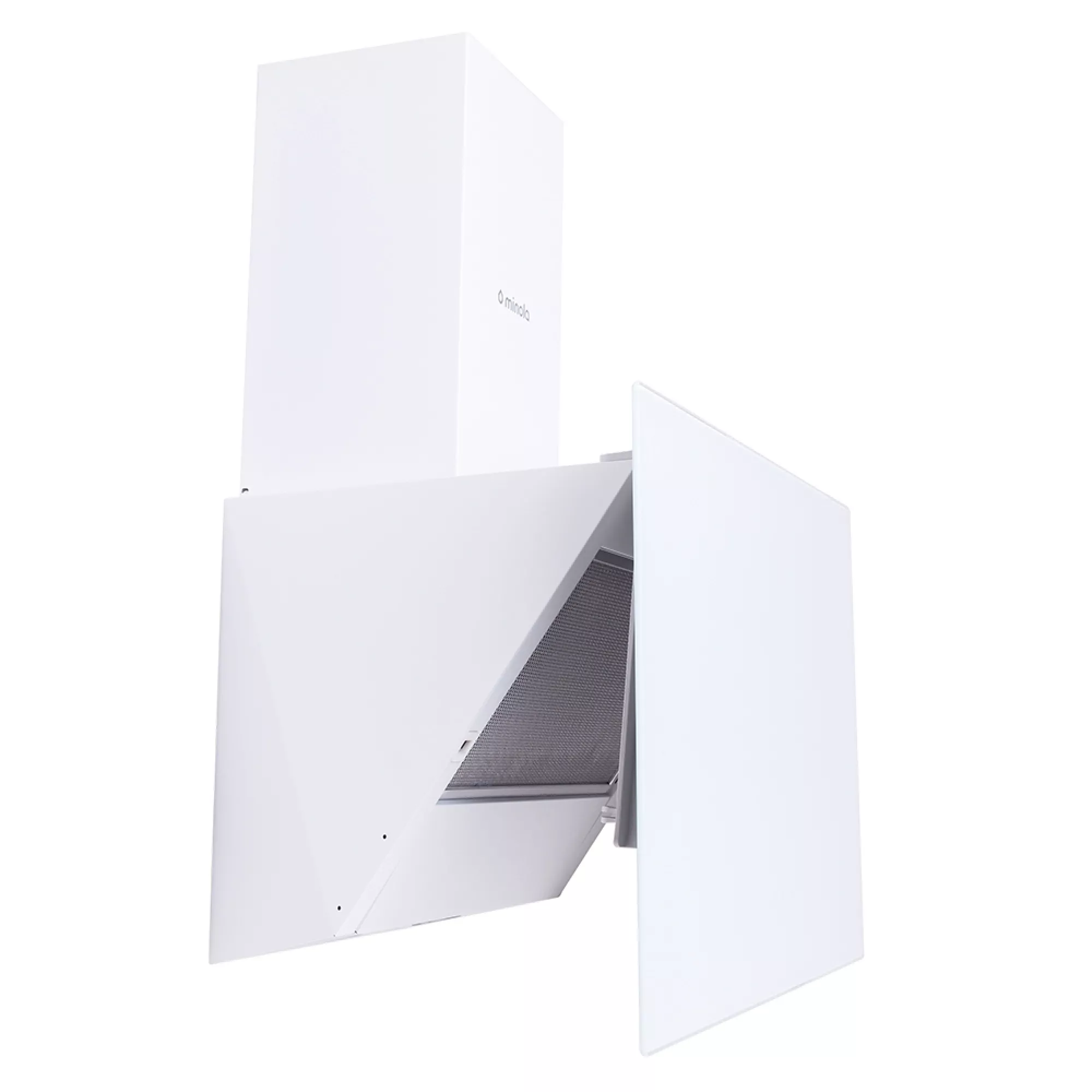 Вытяжка декоративная наклонная MINOLA HVS 5242 WH 700 LED (Цвет Белый) - фото 4 Вытяжка декоративная наклонная MINOLA HVS 5242 WH 700 LED - фото 4
