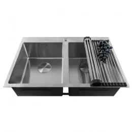 Мойка кухонная нержавеющая сталь MINOLA LAVIO SRZ 77324