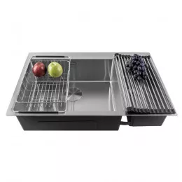 Мойка кухонная нержавеющая сталь MINOLA LAVIO SRZ 79354