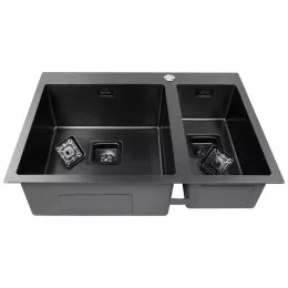 Мойка кухонная нержавеющая сталь WEILOR FILIGRAN WRC DB6950 GRAPHIT