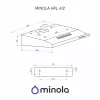 Вытяжка плоская Minola HPL 612 I (Польша)- № 11