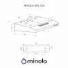 Вытяжка плоская Minola HPL 512 BL (Польша)- № 11