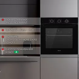 Духова шафа електрична WEILOR FPO6F8BK