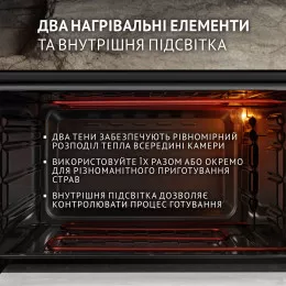 Электрическая печь PERFELLI CLASSIC 48 BLACK