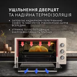 Электрическая печь PERFELLI CLASSIC 48 IVORY