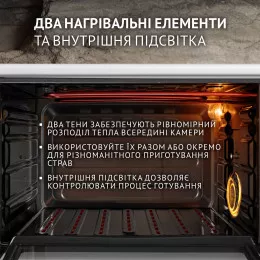 Электрическая печь PERFELLI SIERRA 37 WHITE