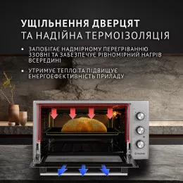 Електрична піч PERFELLI SIERRA 48 GREY