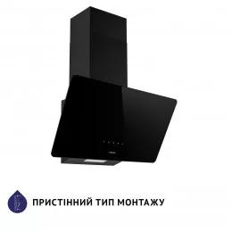 Витяжка декоративна похила MINOLA HVS 6224 BL 700 LED