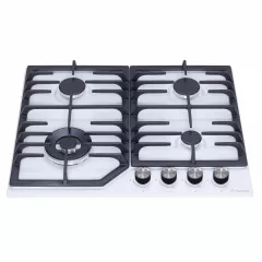 Поверхность газовая на металле Perfelli DIAMOND MW69C BIANCO