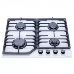 Поверхня газова на склі PERFELLI DIAMOND G69C BIANCO