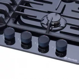 Поверхня газова на склі PERFELLI DIAMOND G69C NERO