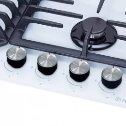 Поверхня газова на склі PERFELLI DIAMOND GW69C BIANCO