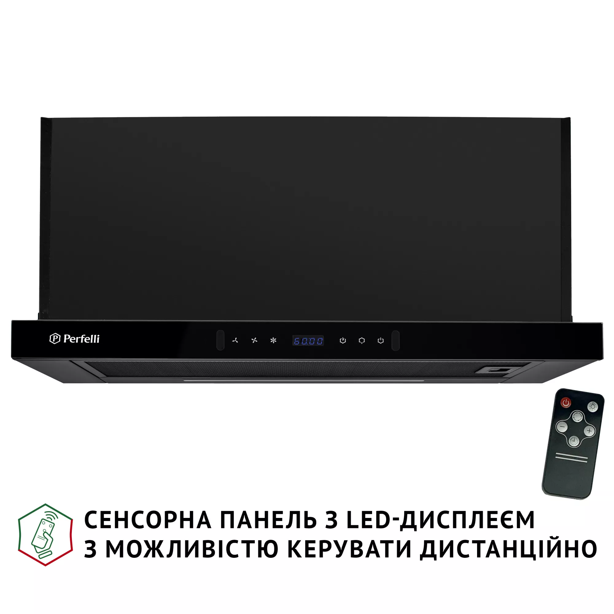 Вытяжка телескопическая PERFELLI ISEO 6PWB NERO - фото 12