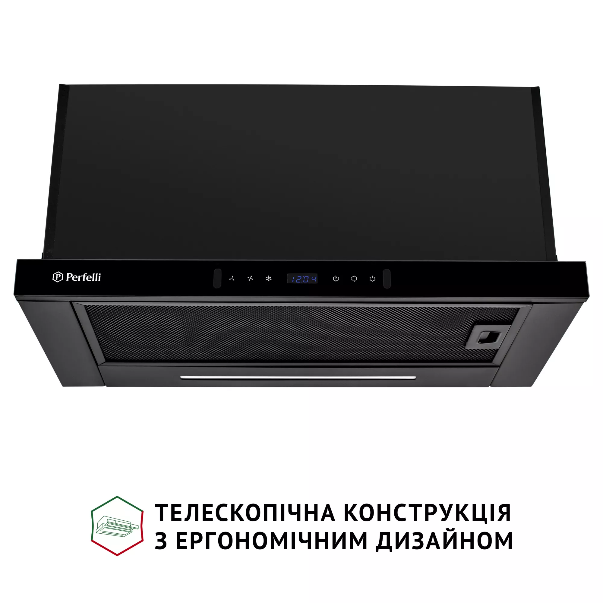 Вытяжка телескопическая PERFELLI ISEO 6PWB NERO - фото 8