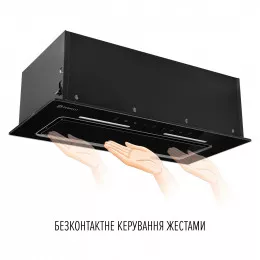 Вытяжка полновстраиваемая PERFELLI NUOVA 6JWRB NERO