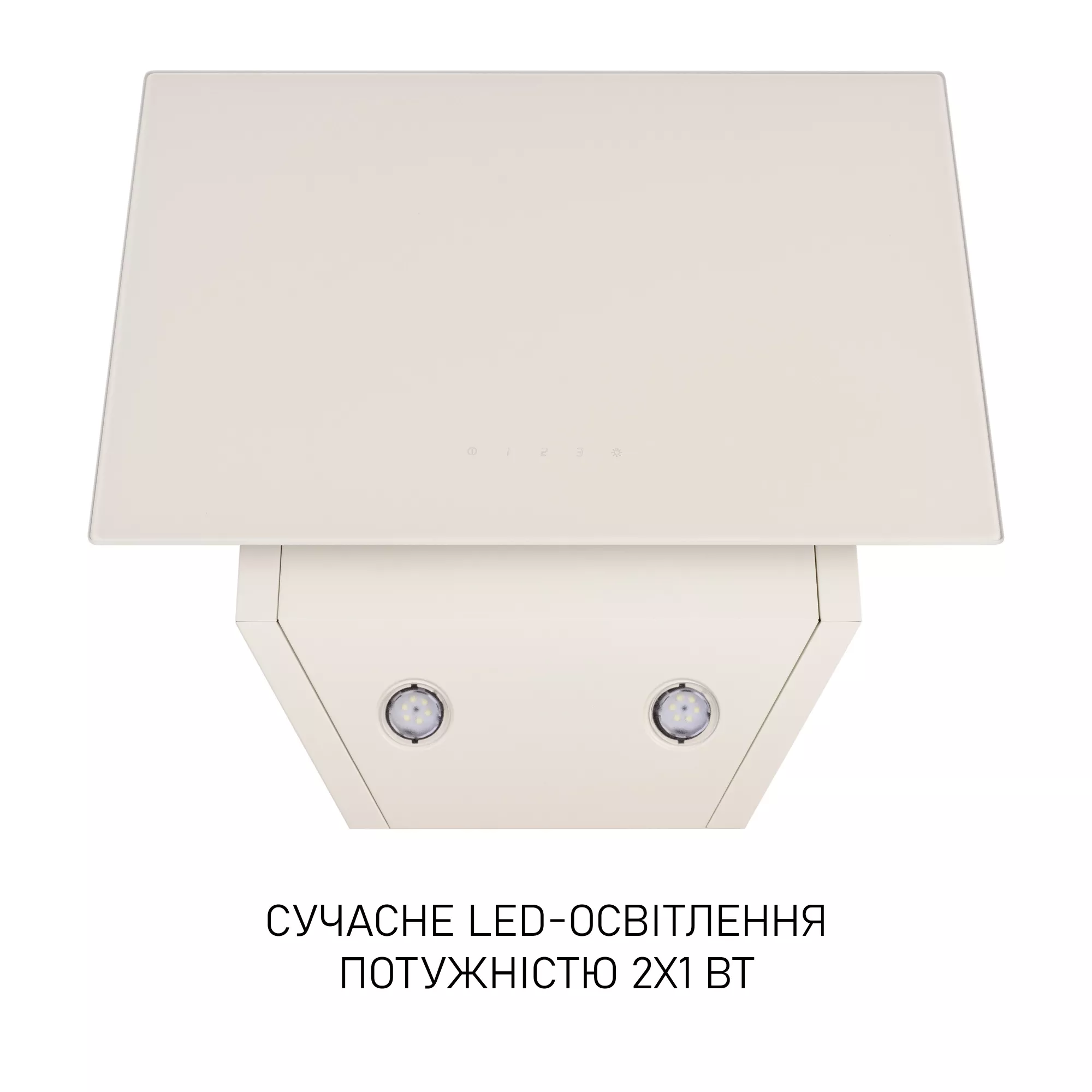 Вытяжка декоративная наклонная MINOLA HVS 5242 IV 700 LED (Цвет Бежевый) - фото 9 Вытяжка декоративная наклонная MINOLA HVS 5242 IV 700 LED - фото 9